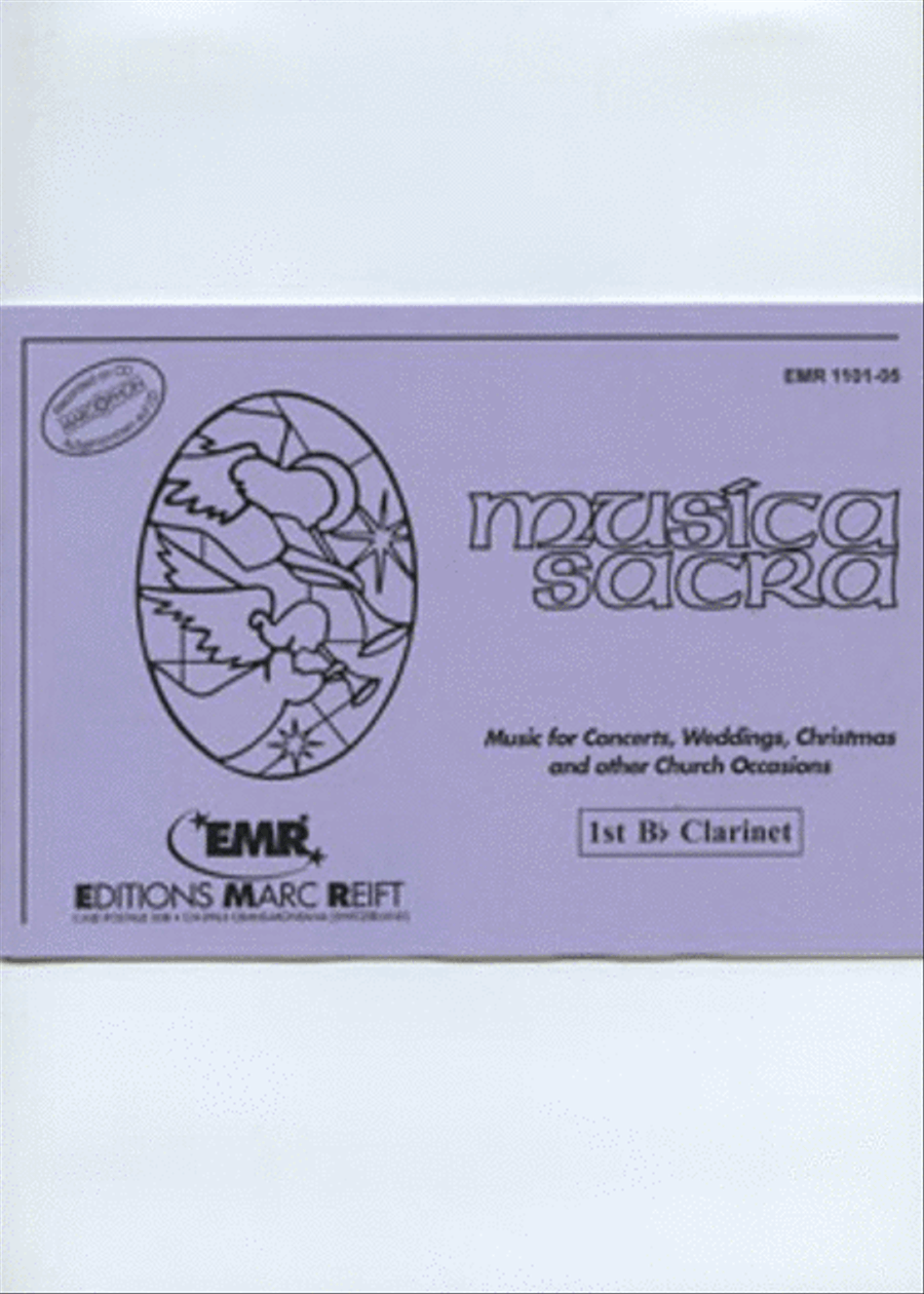 Musica Sacra Musica Sacra Concert Band scores gallery preview page 1