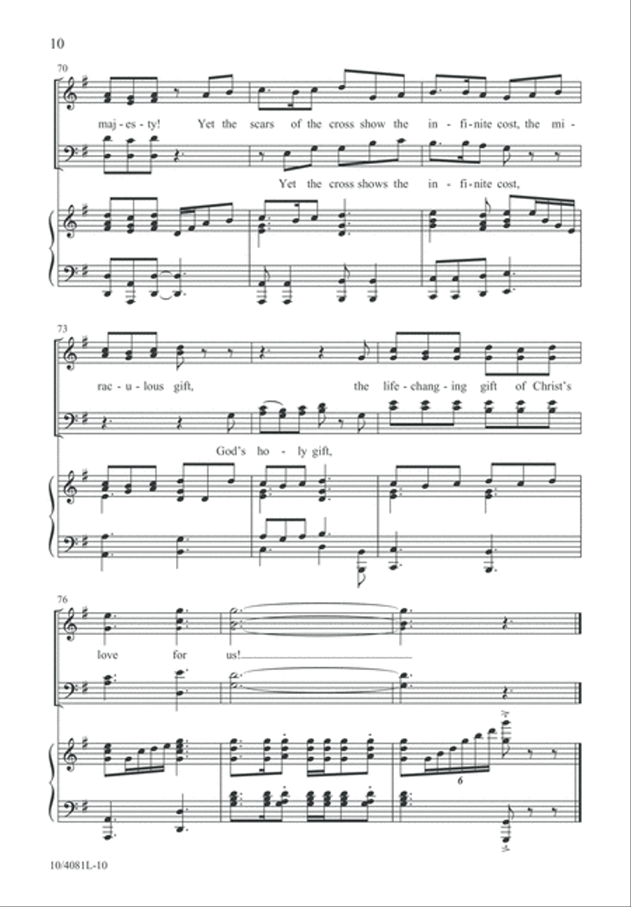 Glorious, Risen Christ! Glorious, Risen Christ! 4-Part scores gallery preview page 11