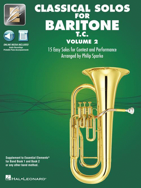 Classical Solos for Baritone T.C. – Volume 2