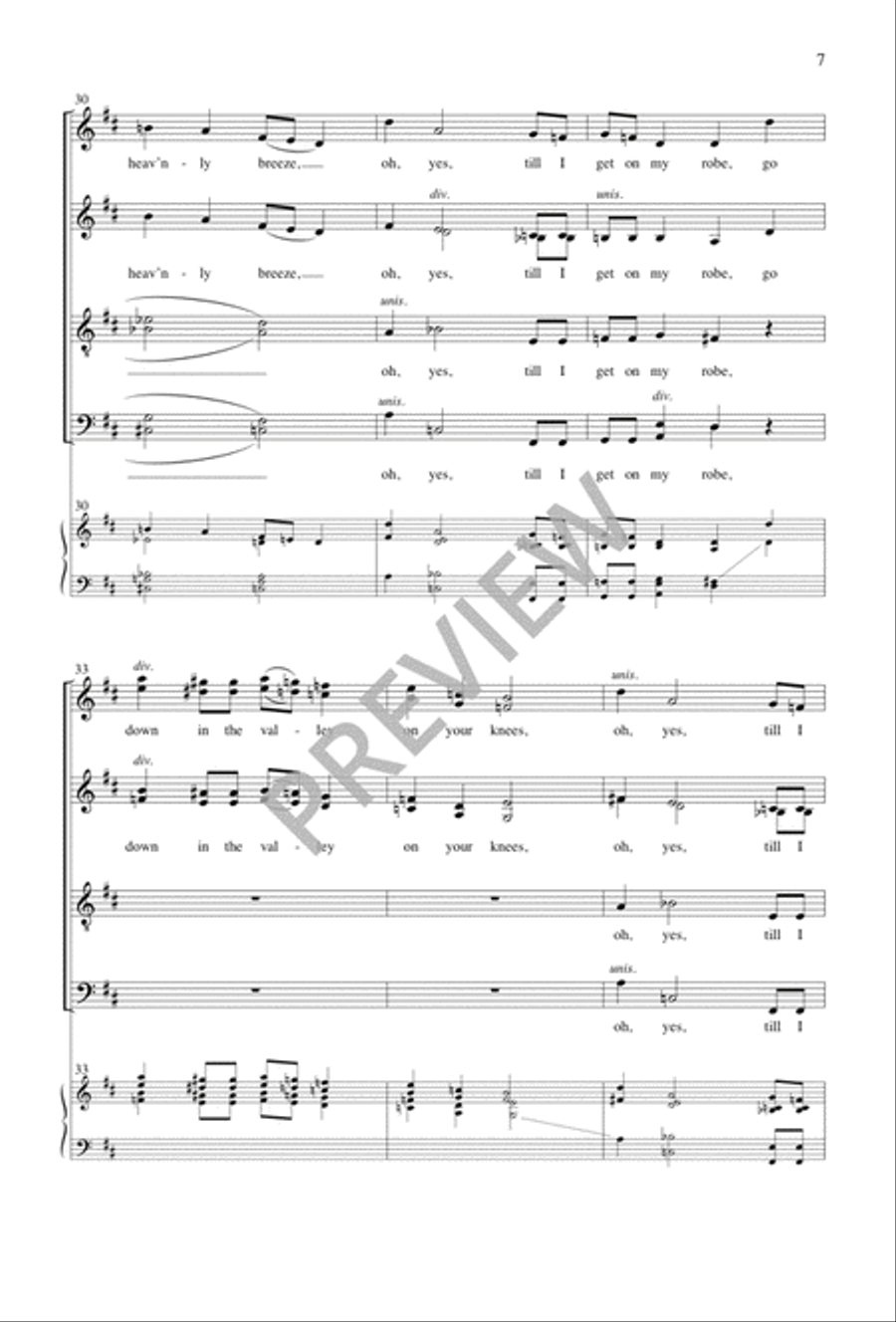 Wait till I Get on My Robe Divisi scores gallery preview page 8