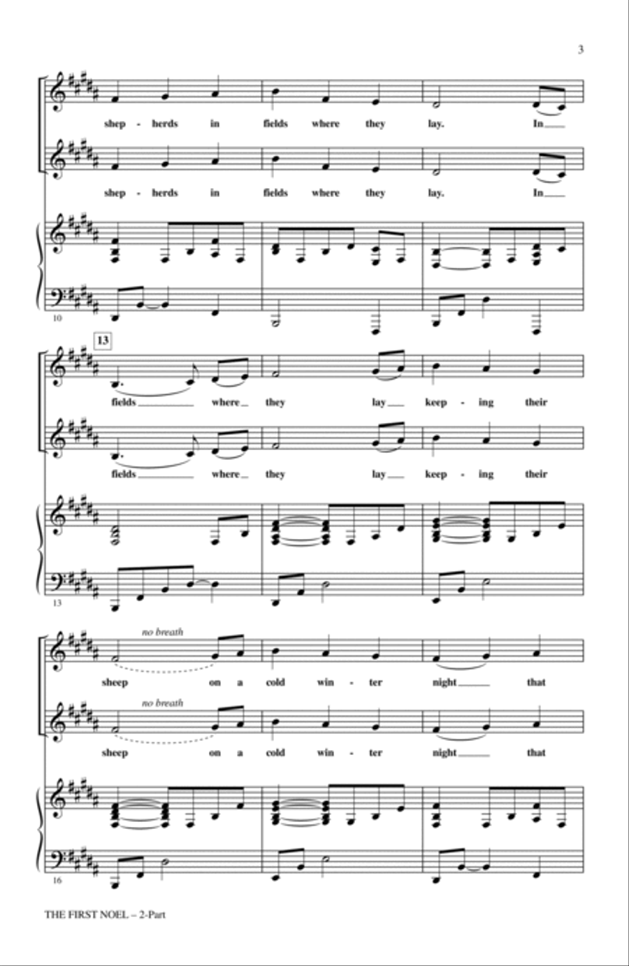 The First Noel 2-Part scores gallery preview page 2