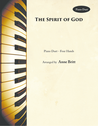 Book cover for The Spirit of God (piano duet)