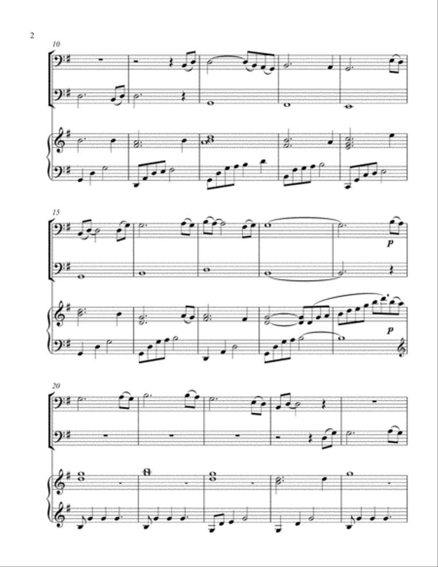 Amazing Grace (my Chains Are Gone) Piano scores gallery preview page 3