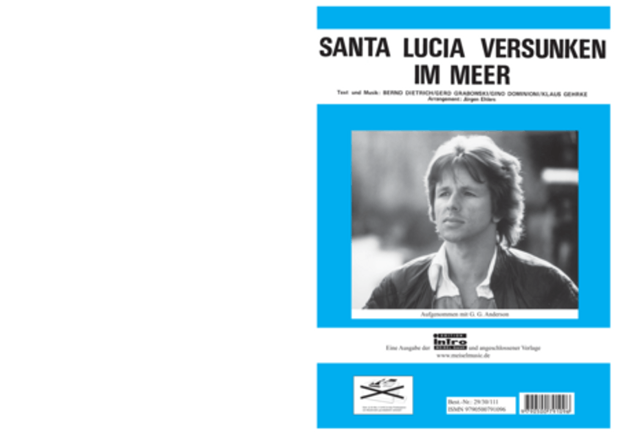 Santa Lucia versunken im Meer Voice scores gallery preview page 1