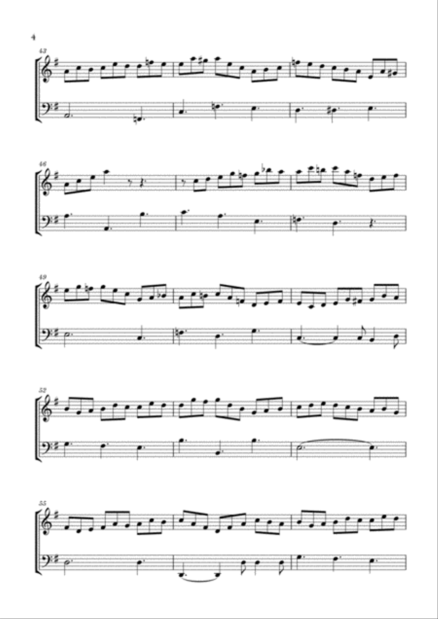 Bach - Jesu, Joy of Man's Desiring for Flute and Bassoon