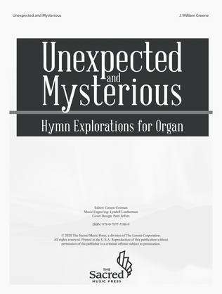Book cover for Unexpected and Mysterious
