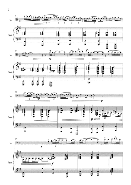 Rodrigo - Adagio (Concerto de Aranjuez) - Cello & Piano
