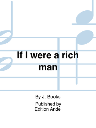 Book cover for If I were a rich man