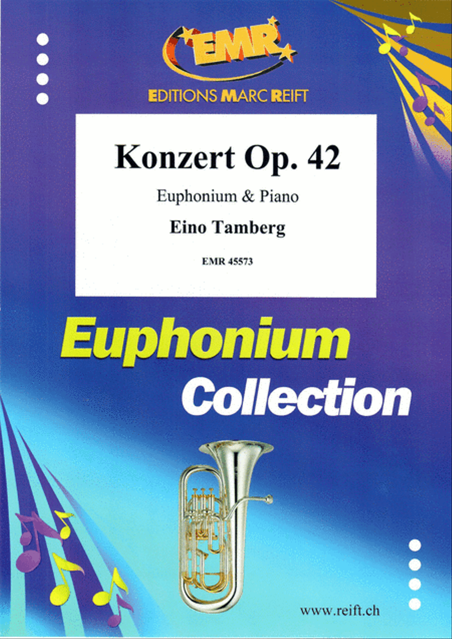 Konzert Op. 42 Euphonium scores gallery preview page 1