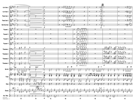 Night Moves - Conductor Score (Full Score)