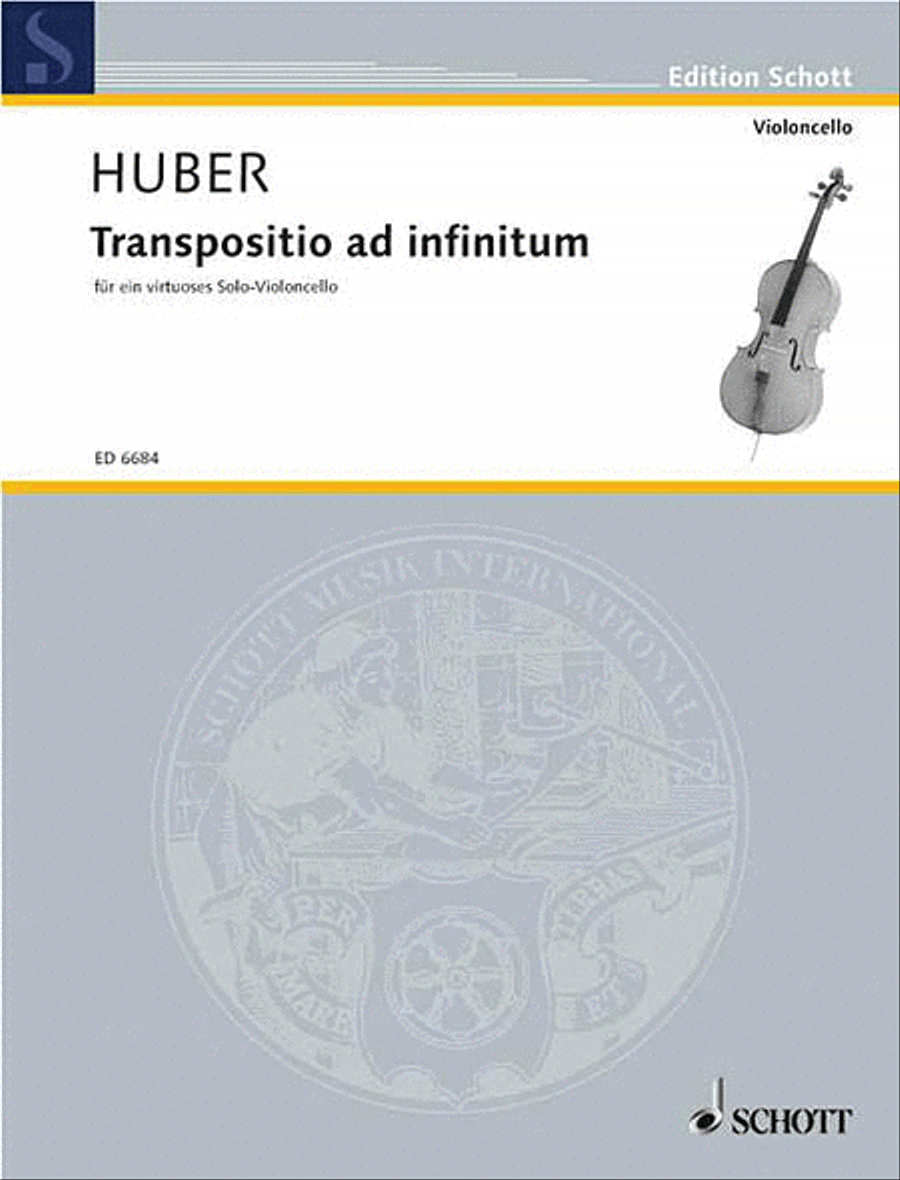 Transpositio Ad Infinitum Cello Solo scores gallery preview page 1