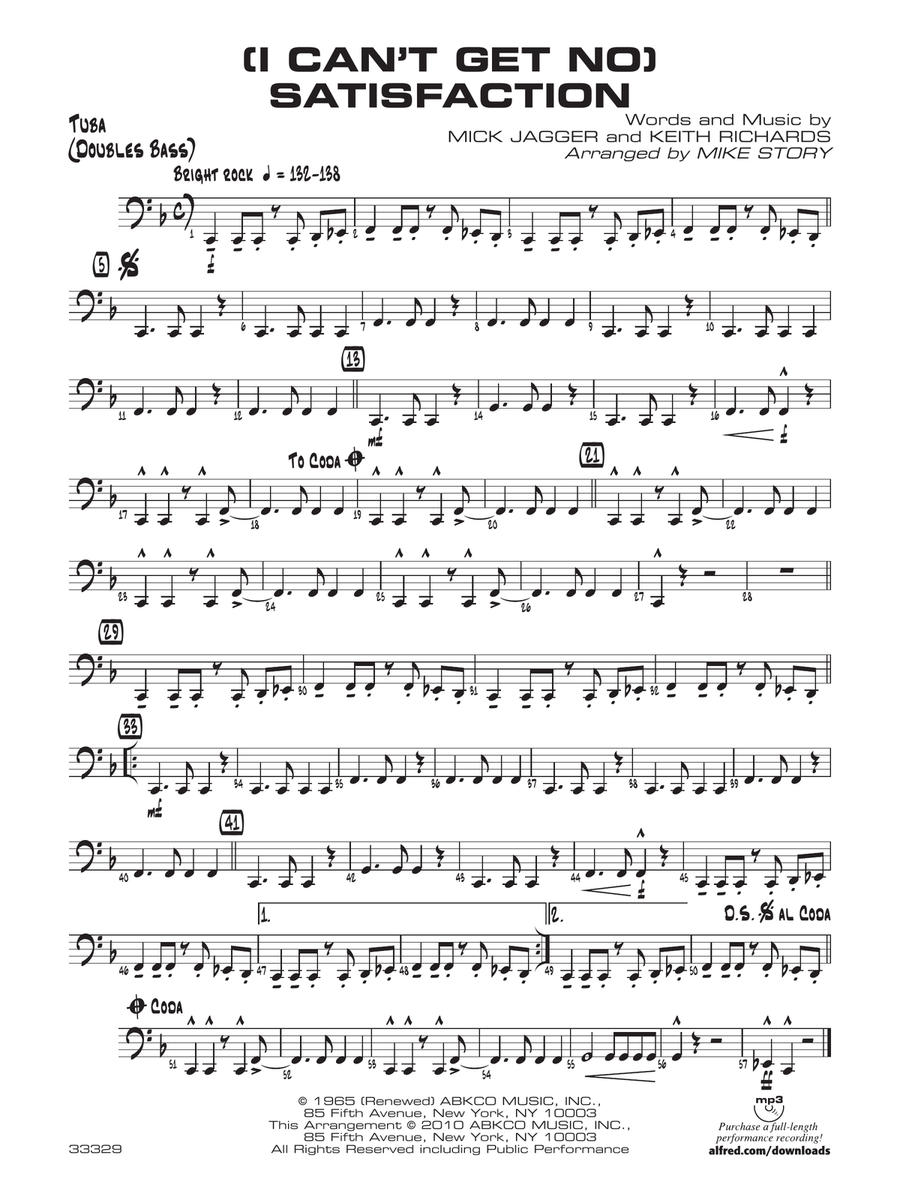(I Can't Get No) Satisfaction: Tuba