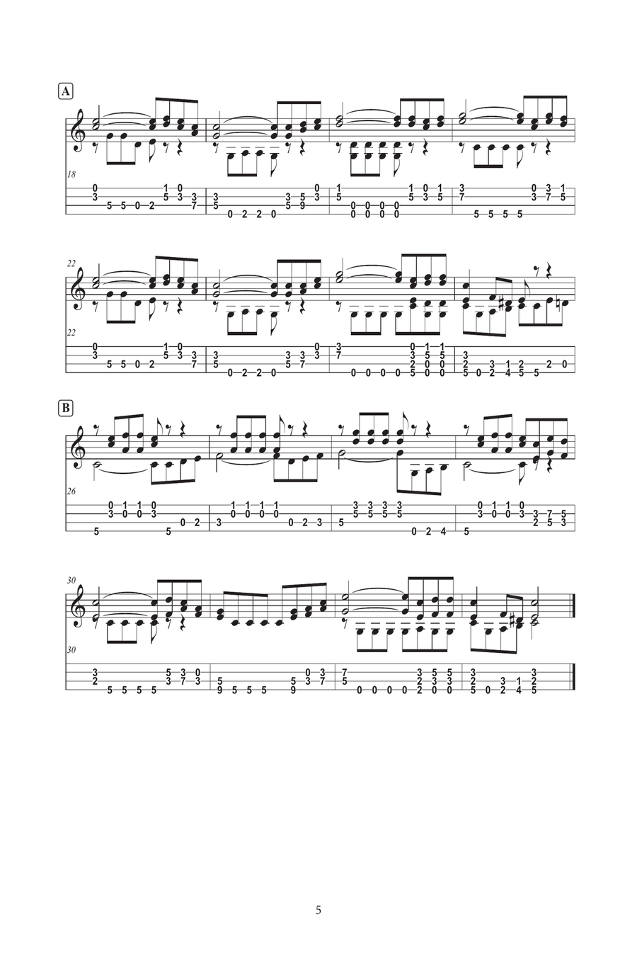 Mandolin Picking Tunes - The Joyful Gospel Mandolin scores gallery preview page 6