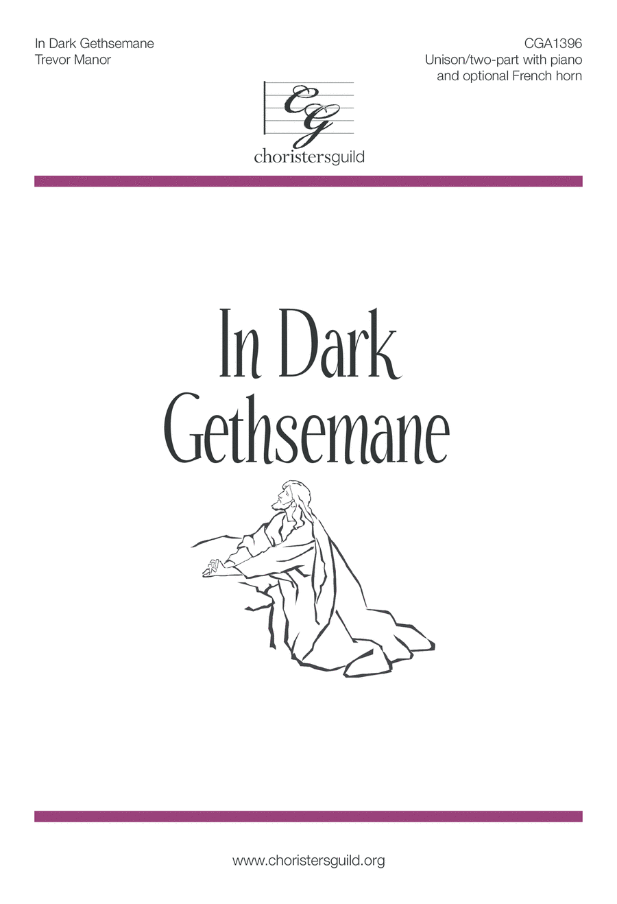In Dark Gethsemane Choir scores gallery preview page 1
