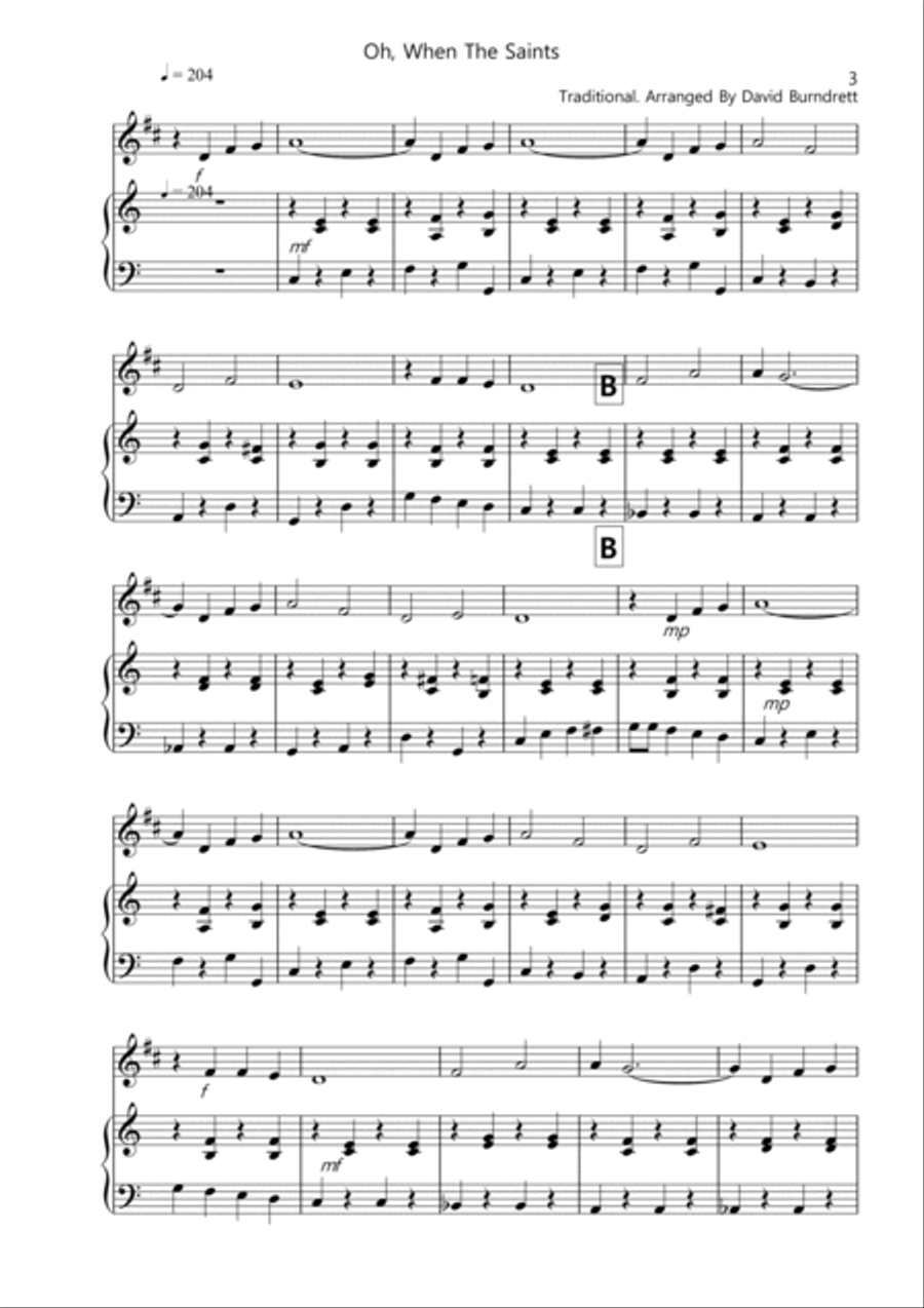 8 Pieces for Trumpet And Piano 8 Pieces for Trumpet And Piano Trumpet Duet scores gallery preview page 3