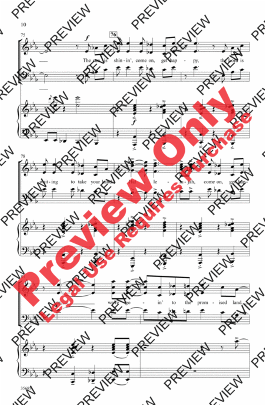 Get Happy 3-Part scores gallery preview page 10
