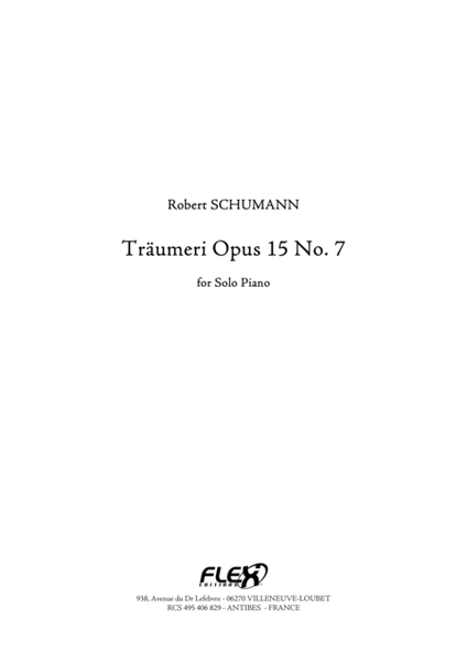 Traumeri Opus 15 No. 7 image number null