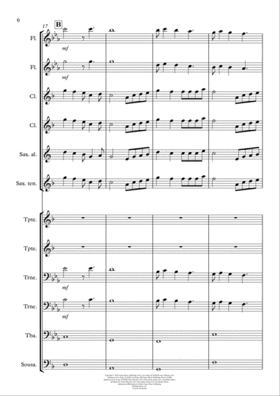I Feel It Coming Small Ensemble scores gallery preview page 6