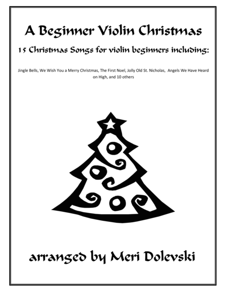 A Beginner Violin Christmas