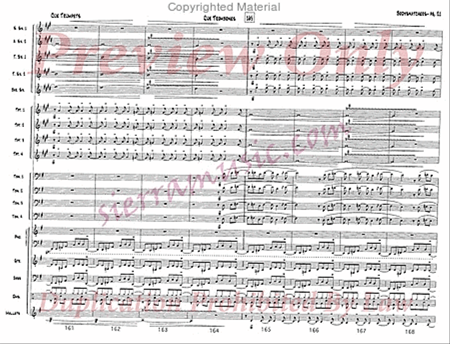 Bodysnatchers Bodysnatchers Jazz Ensemble scores gallery preview page 22
