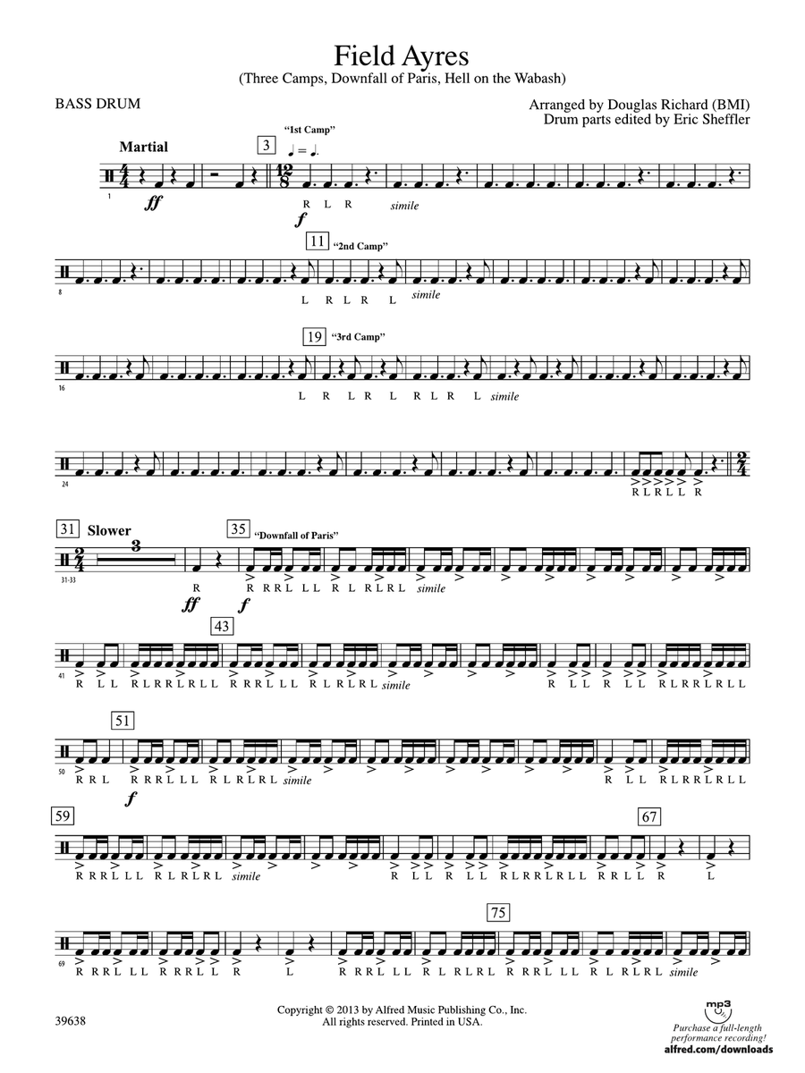 Field Ayres: 2nd Percussion