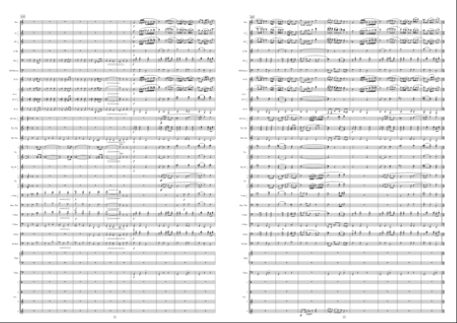 Symphony No. 2: States Of Mind, Opus 87 Concert Band scores gallery preview page 12