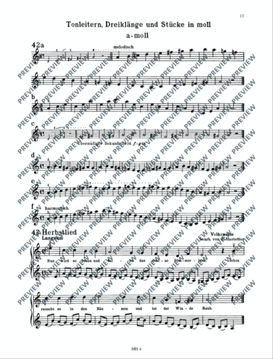 Das Geigenspiel Das Geigenspiel Violin scores gallery preview page 14