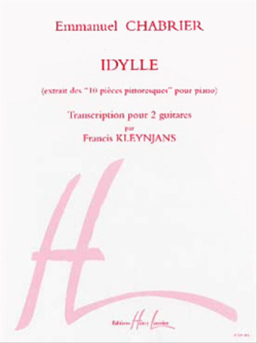 Idylle Idylle Acoustic Guitar scores gallery preview page 1