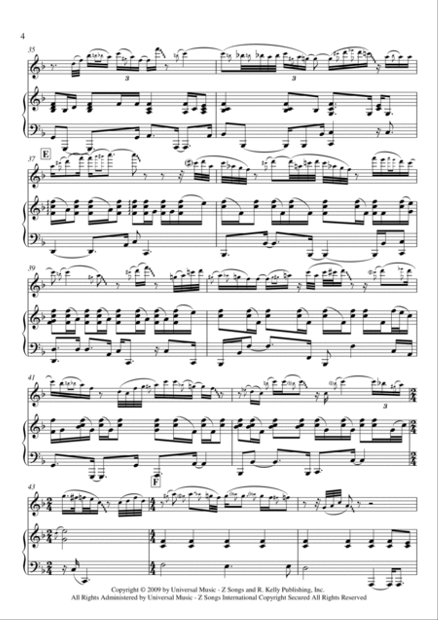 I Look To You I Look To You Flute Solo scores gallery preview page 4