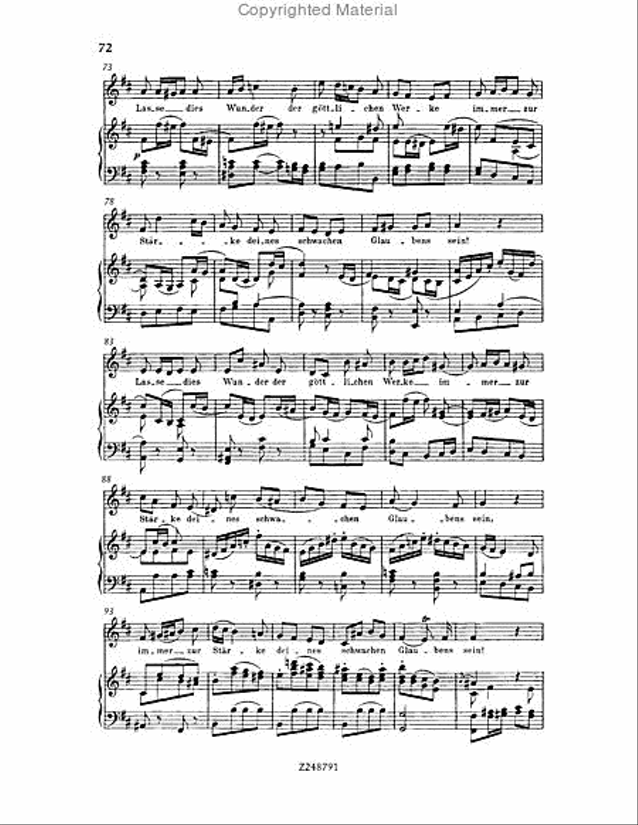 Christmas Oratorio, BWV 248 Choir scores gallery preview page 71