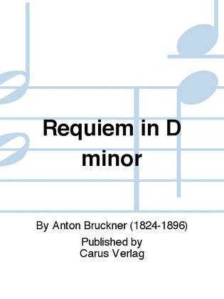 Book cover for Requiem in D minor