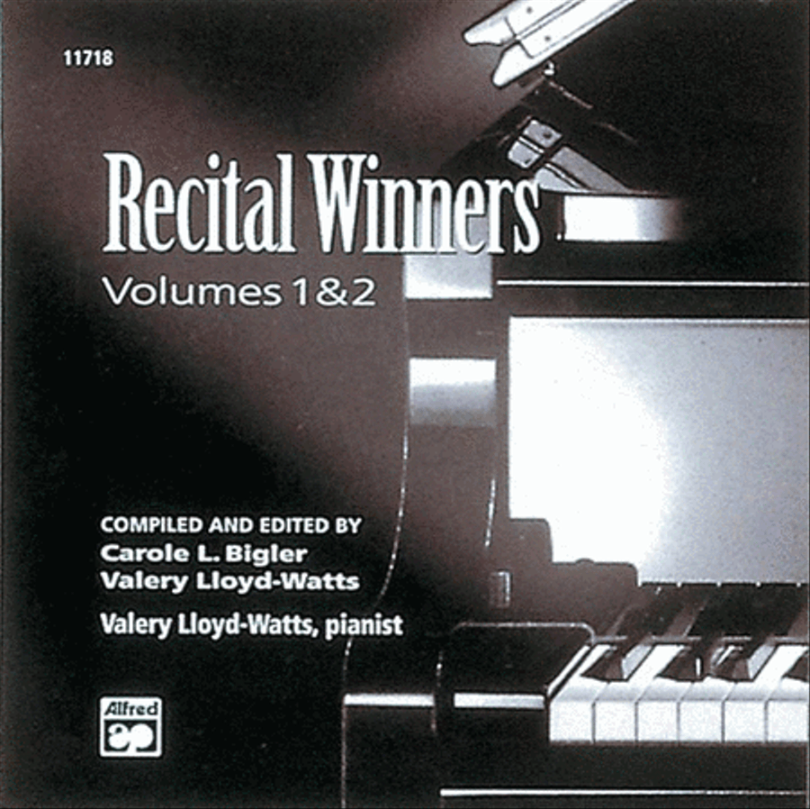 Recital Winners, Book 1 & 2 Piano Solo scores gallery preview page 1
