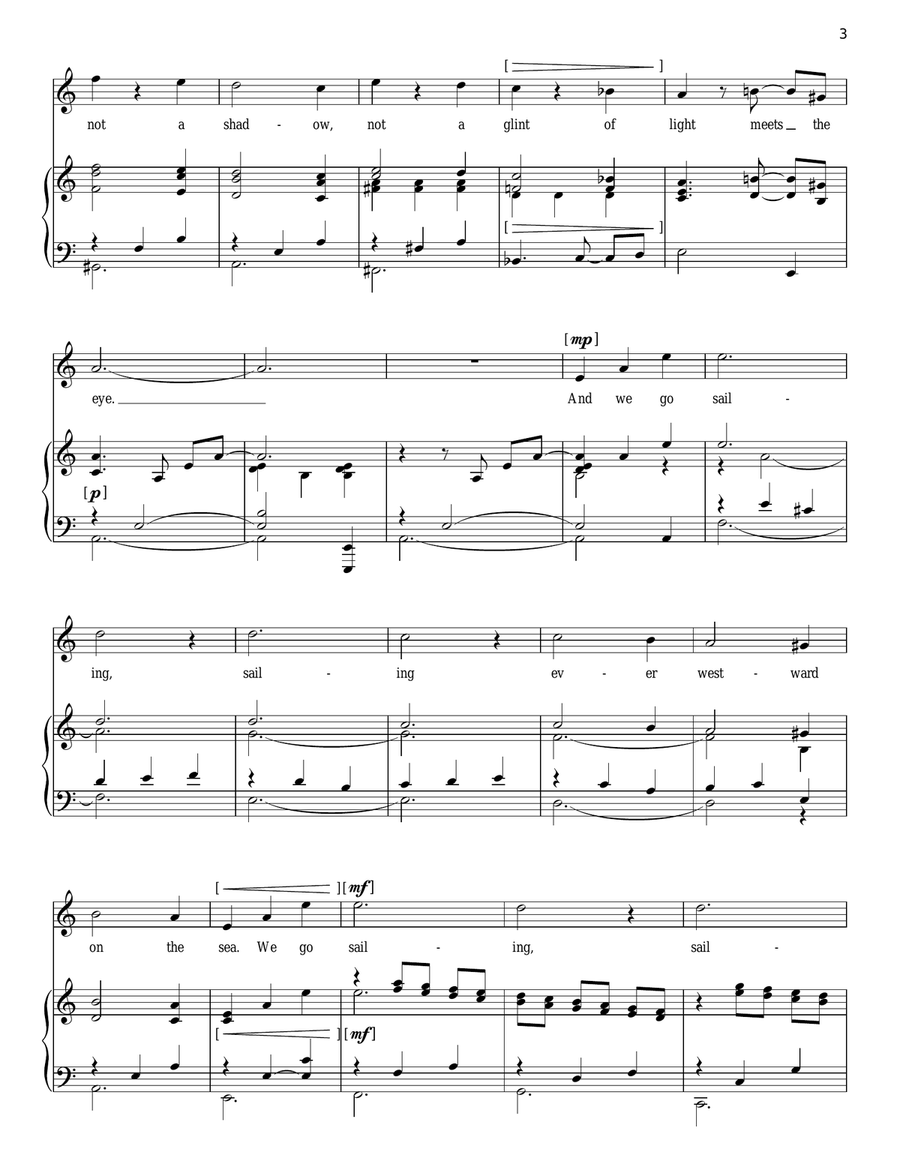 No Moon Piano, Vocal scores gallery preview page 3