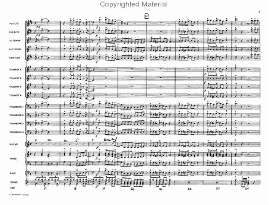 Do You Wanna Dance? Do You Wanna Dance? Jazz Ensemble scores gallery preview page 4