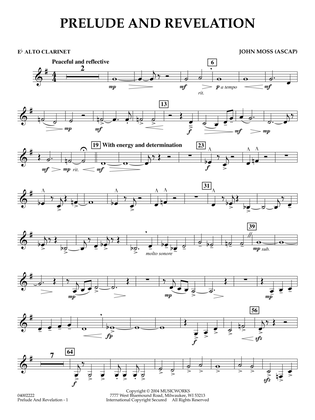 Prelude and Revelation - Eb Alto Clarinet