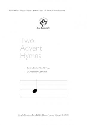 Book cover for Two Advent Hymns