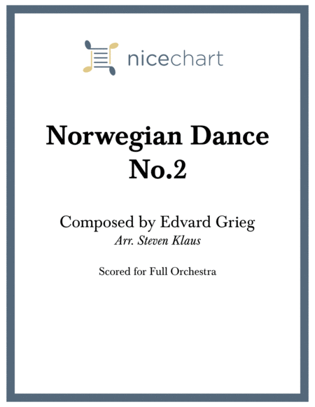 Norweigan Dance No. 2 (Score & Parts) image number null
