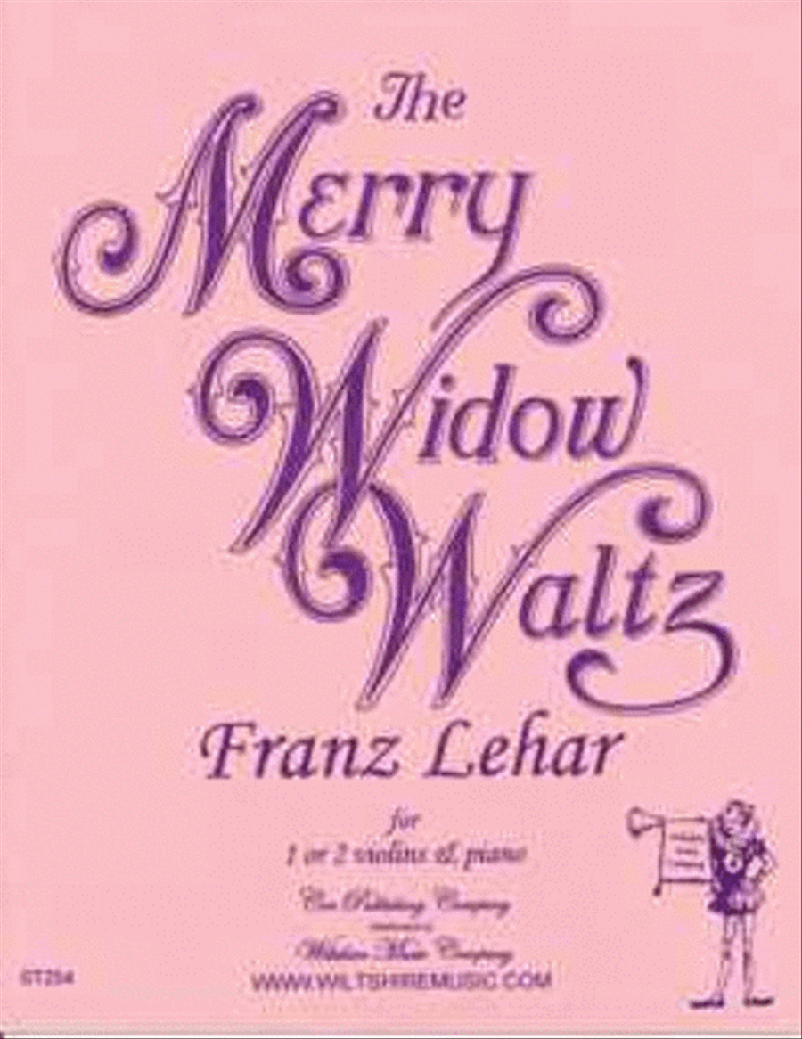 The Merry Widow Waltz Violin scores gallery preview page 1
