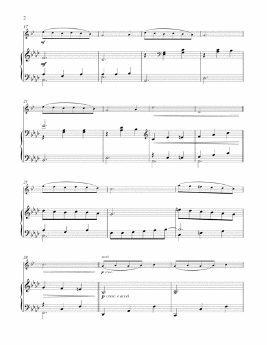 Mia & Sebastian's Theme (from La La Land) Clarinet Solo scores gallery preview page 2