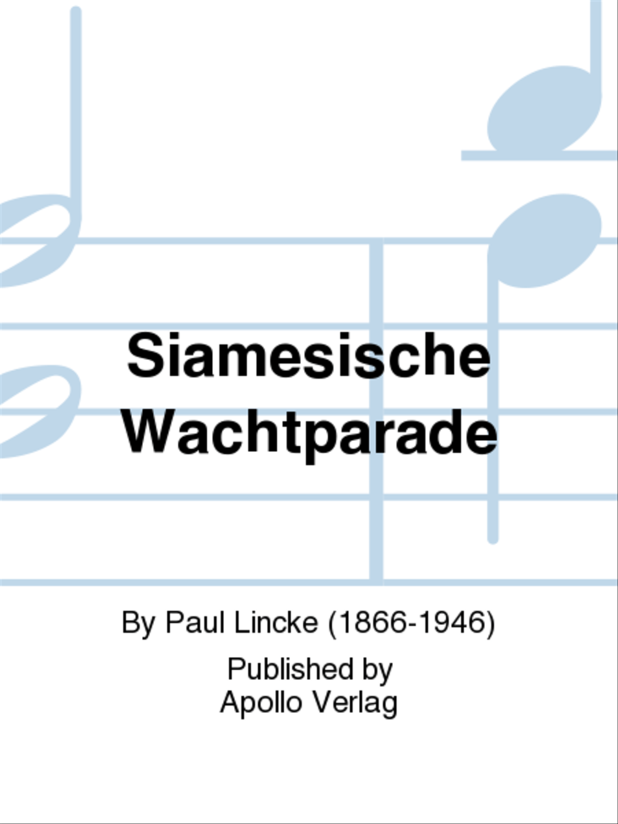 Siamesische Wachtparade Siamesische Wachtparade Mandolin scores gallery preview page 1