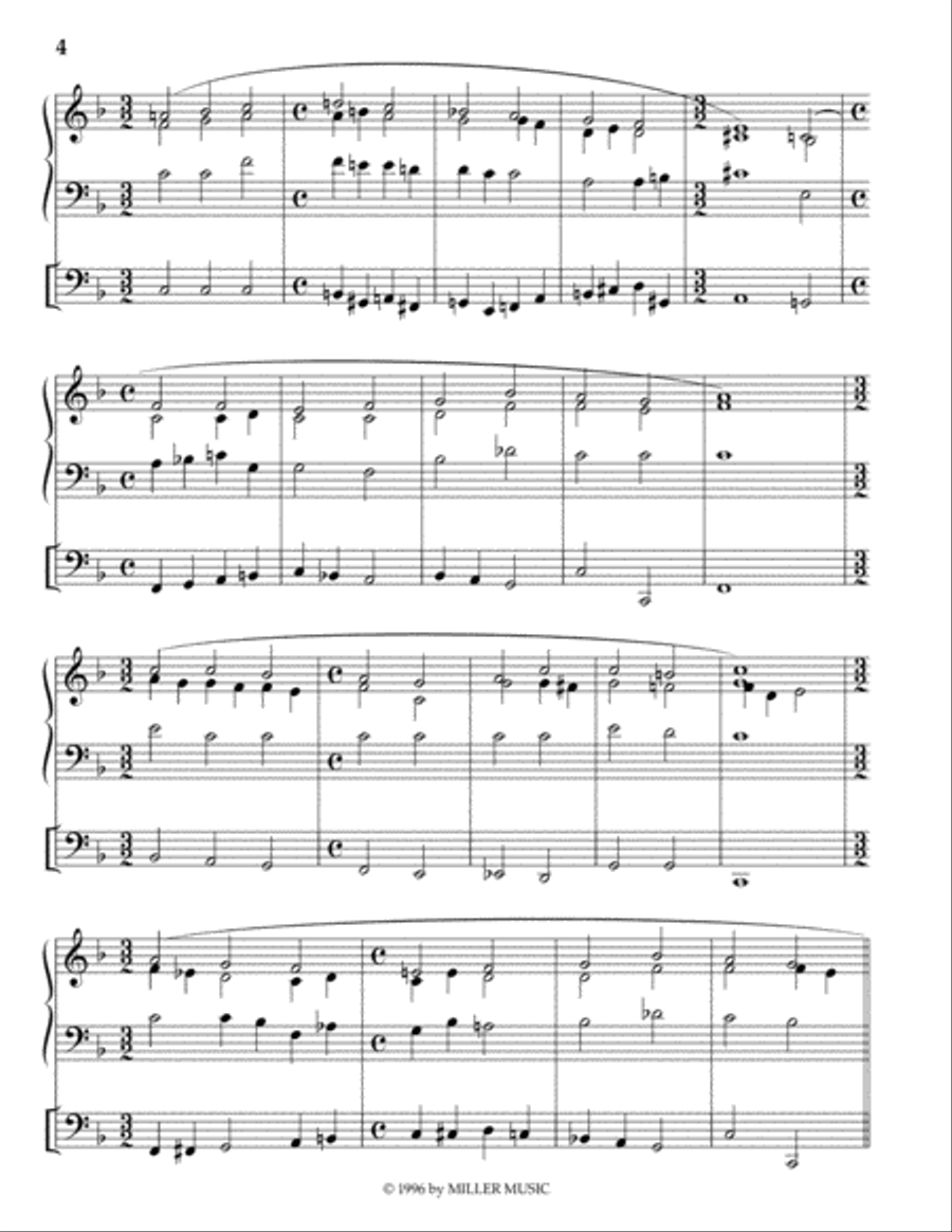Psalm 124 Psalm 124 Organ Solo scores gallery preview page 4
