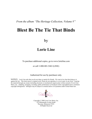 Book cover for Blest Be The Tie That Binds