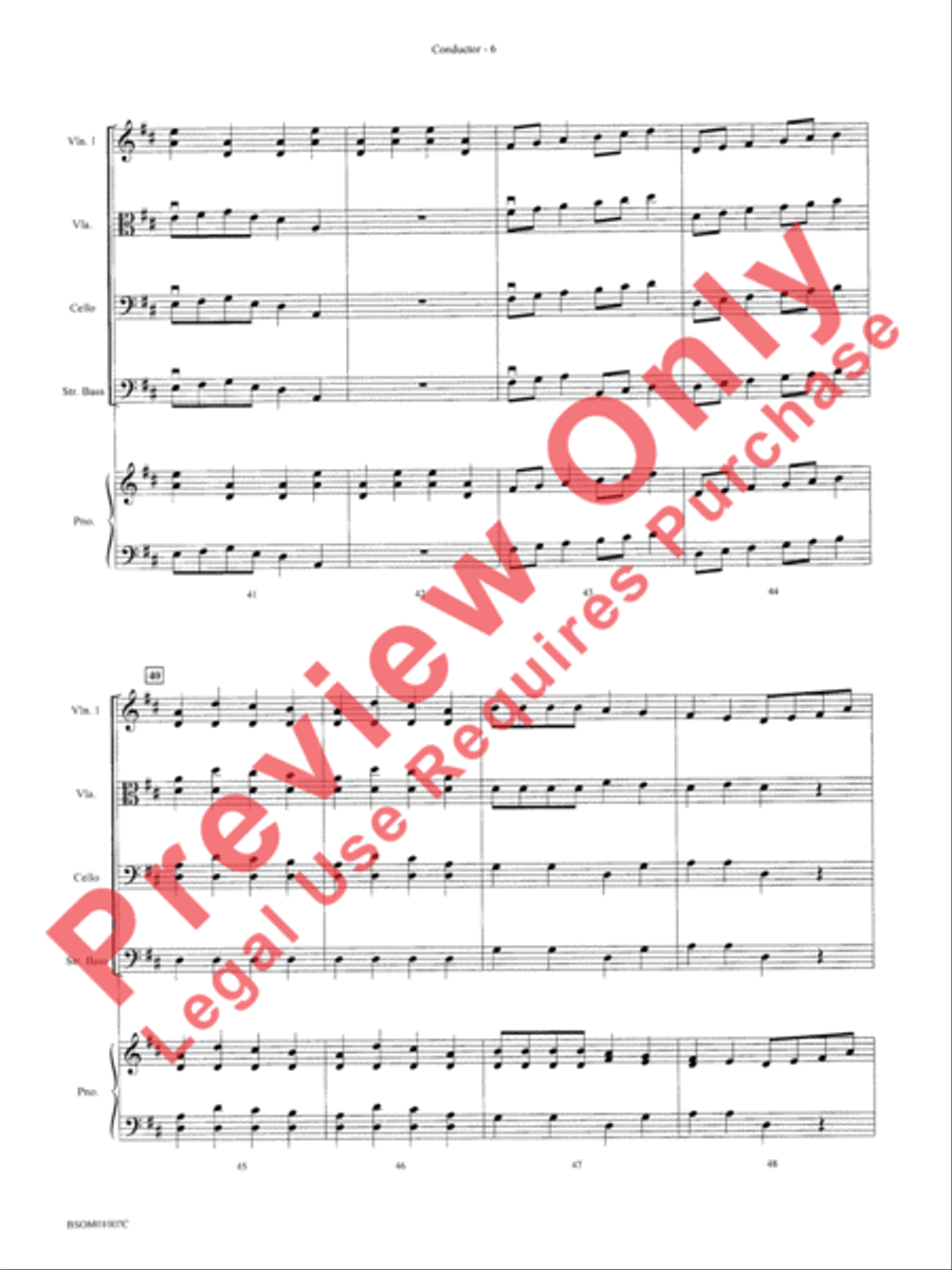 Deck the Halls String Orchestra scores gallery preview page 9
