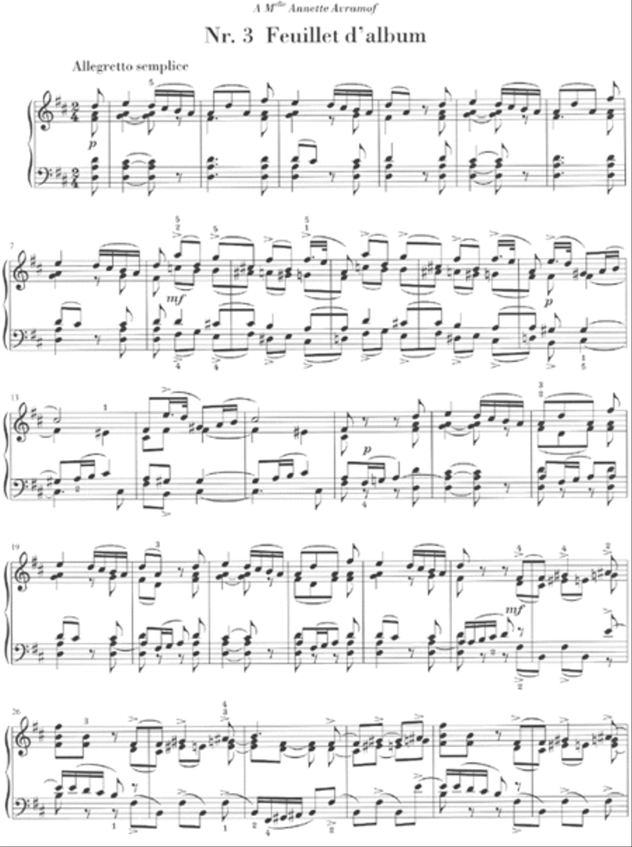 6 Piano Pieces, Op. 19 6 Piano Pieces, Op. 19 Piano Solo scores gallery preview page 4