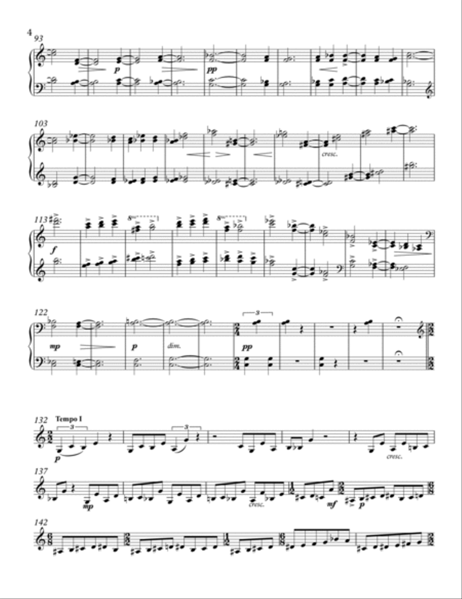 Toccata For Marimba Marimba scores gallery preview page 3