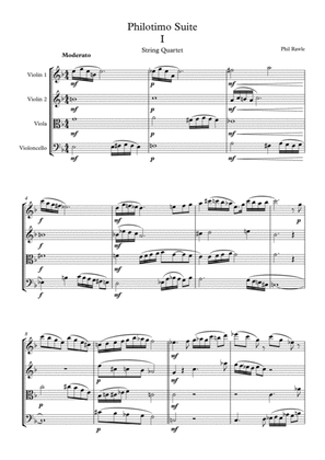 Philotimo Suite - String Quartet