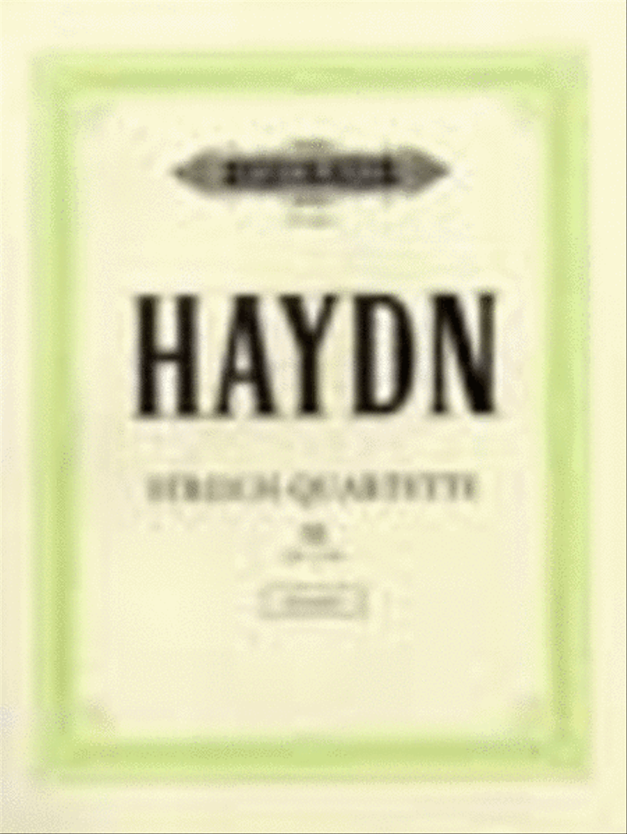 Complete String Quartets, Vol. 3 by Franz Joseph Haydn String Quartet - Sheet Music