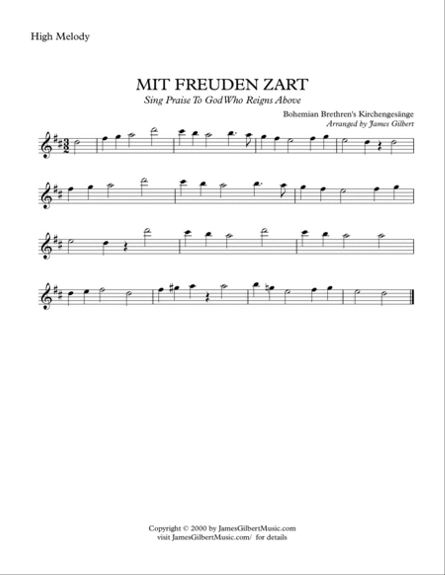 MIT FREUDEN ZART Small Ensemble scores gallery preview page 2