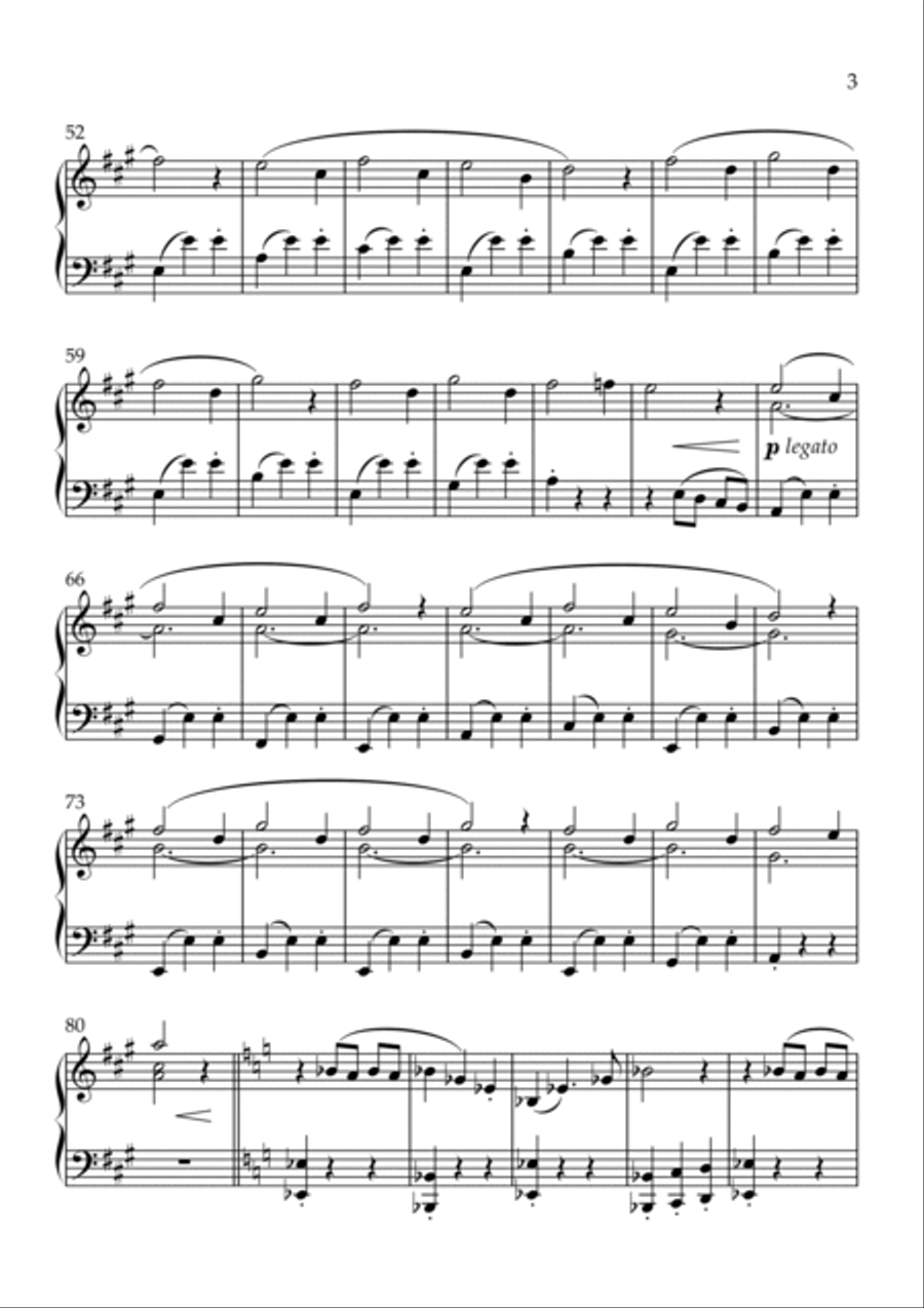 Good Omens (theme) Good Omens (theme) Piano, Vocal, Guitar scores gallery preview page 3