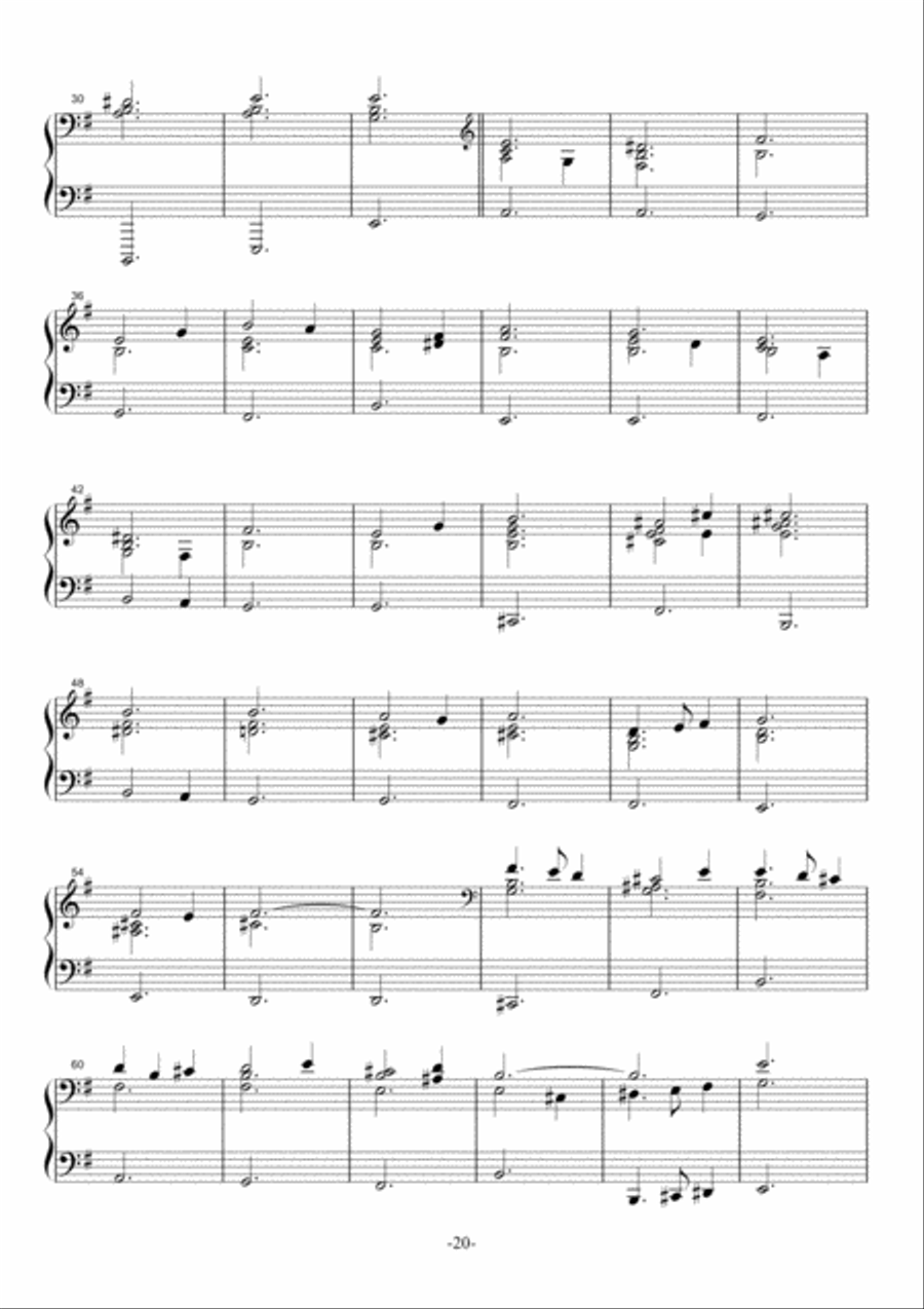 Shapes of a Dream No.73, E minor, Op.63 No.8 Piano Solo scores gallery preview page 3
